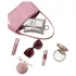 Womanizer Snap - pochette de rangement avec porte-clés (argent)