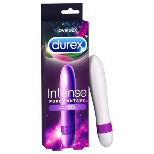 Durex Intense Pure Fantasy - vibromasseur bâton (blanc)