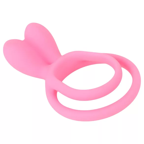 Pulselock Cocktura - anneau pour pénis et testicules à motif lapin (rose)