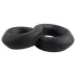 Pulselock Taur - double anneau pénien et testiculaire (noir) - 20 mm