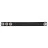 Pulselock Forge - anneau pénien en silicone réglable à bouton-pression (noir) - 200 mm
