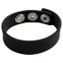 Pulselock Forge - anneau pénien en silicone réglable à bouton-pression (noir) - 200 mm