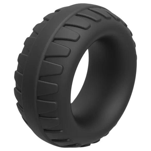 Pulselock Oak - anneau pénien en silicone extra-épais (noir) - 40 mm