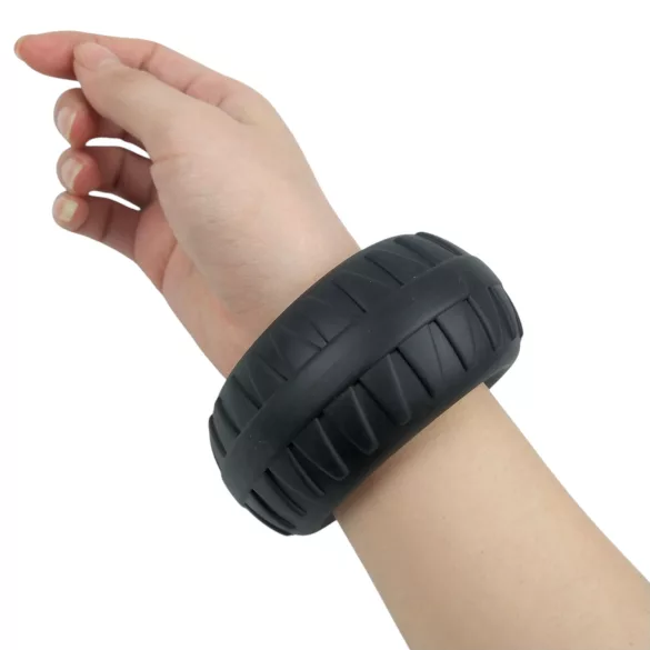 Pulselock Oak - anneau pénien en silicone extra-épais (noir) - 40 mm