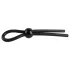 Pulselock Forge - anneau pénien lasso en silicone réglable (noir)