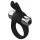 Pulselock Vantr - anneau pénien vibrant avec stimulateur en forme de lapin (noir) - 30 mm