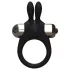 Pulselock Vantr - anneau pénien vibrant avec stimulateur en forme de lapin (noir) - 30 mm