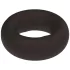 Pulselock Cocktura - anneau pénien en silicone à pois (noir) - 27 mm