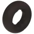 Pulselock Cocktura - anneau pénien en silicone à pois (noir) - 27 mm