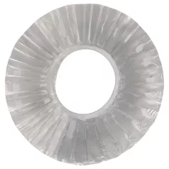   Pulselock Cocktura - anneau pénien nervuré en TPE (transparent) - 19 mm