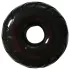 Pulselock Forge - anneau pénien en TPE noir à motif de roue (19 mm)