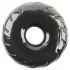 Pulselock Forge - anneau pénien en TPE noir à motif de roue (19 mm)