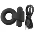 Pulselock Vantr - anneau pénien vibrant rechargeable (noir) - 25 mm