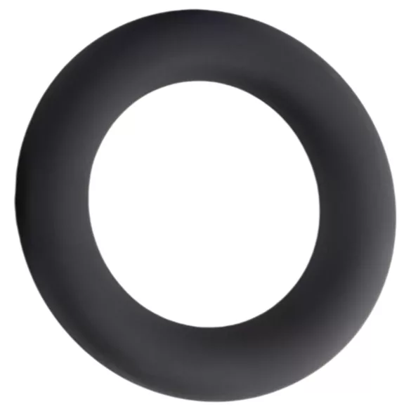 Pulselock Cirkl - anneau testiculaire noir en silicone souple (40 mm)