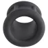 Pulselock Cocktura - anneau pénien en silicone nervuré (noir) - 30 mm