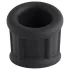Pulselock Cocktura - anneau pénien en silicone nervuré (noir) - 30 mm