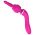 Lonely 2in1 - masseur et vibro G-point avec 3 embouts (rose)