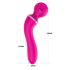 Lonely 2in1 - masseur et vibro G-point avec 3 embouts (rose)
