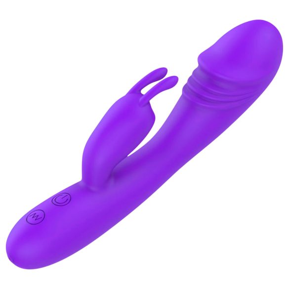 Lonely - vibromasseur rechargeable rabbit point G - silicone violet