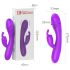 Violet - Vibromasseur G-spot à bras clitoridien, rechargeable