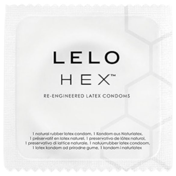 LELO Hex Original - Préservatif de Luxe (1 pièce)