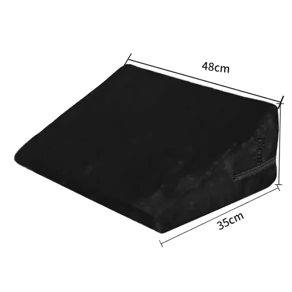 Coussin magique Desirel - coussin sexuel en forme de coin - petit (noir)