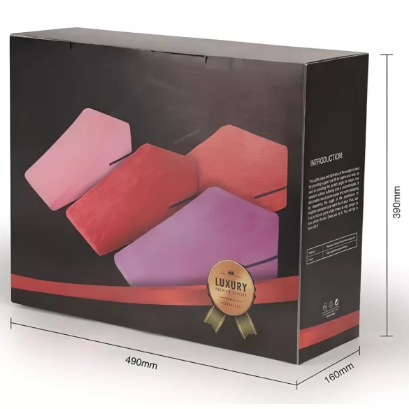 Desirel Magic Pillow - coussin sexuel en forme de coin - grand (rouge)