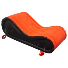   Oreiller Magique - Mobilier BDSM gonflable avec menottes (rouge)