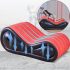 Magic Pillow - Meuble BDSM gonflable - avec menottes - grand (rouge)