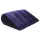 Coussin magique Desirel - coussin sexuel gonflable en forme de coin (violet foncé)