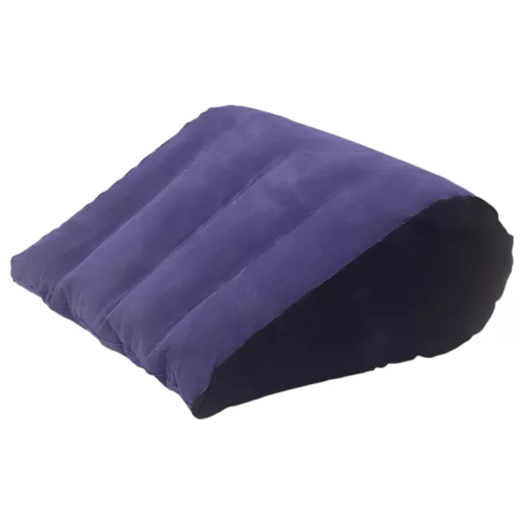 Coussin magique Desirel - coussin sexuel gonflable en forme de coin (violet foncé)