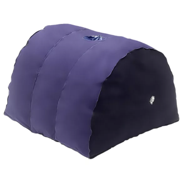 Coussin magique Desirel - Coussin sexuel gonflable avec support pour godemichet (violet)