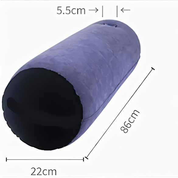 Magic Pillow - coussin sexuel gonflable cylindrique - violet