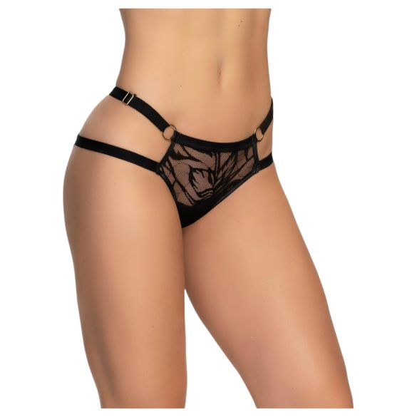 Mapalé - culotte à motifs avec chaîne (noir) - M/L