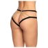 Mapalé - culotte à motifs avec chaîne (noir) - M/L