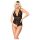 Mapalé - Body dentelle ouvert (noir) - M