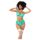 Mapalé - ensemble lingerie dentelle (turquoise)