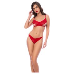 Mapalé - ensemble soutien-gorge ouvert (rouge)