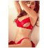 Mapalé - ensemble soutien-gorge ouvert (rouge)