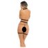 Rene Rofe Rassel Tassle - harnais ornemental et string (noir) - S-L