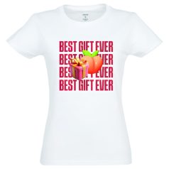 Meilleur Cadeau - T-shirt Femme (Blanc)