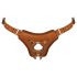 ZADO - bas en cuir pour accessoires (marron)