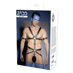 ZADO - harnais corporel en cuir à sangles - pour hommes
