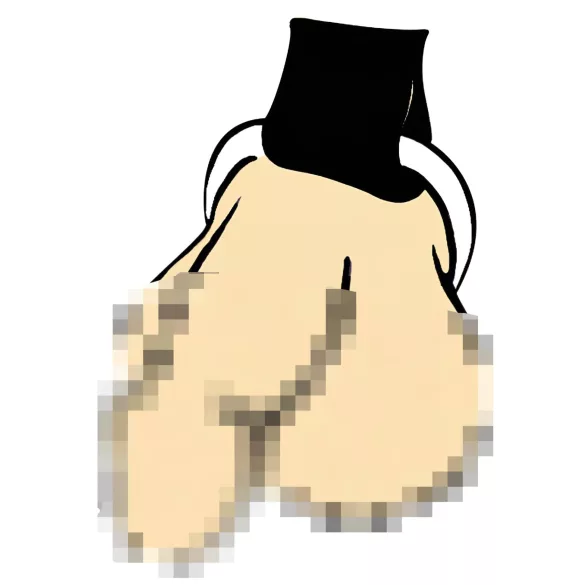 ZADO - harnais corporel homme cuir - noir - S-L