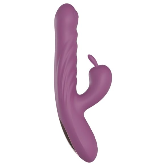 Funny Me Rabbit Bunny - Vibro vibrant rechargeable avec stimulateur (violet)