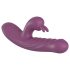 Funny Me Rabbit Bunny - Vibro vibrant rechargeable avec stimulateur (violet)