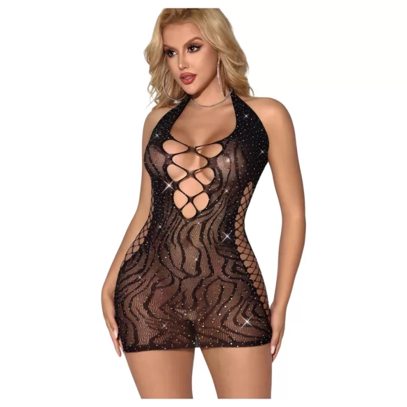 JSY 003 - robe résille (noire)