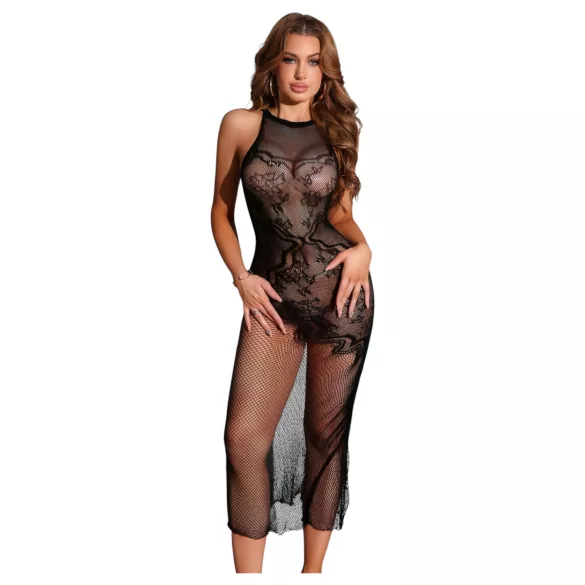 JSY 007 - robe résille (noir)