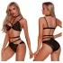 JSY 031 - ensemble de lingerie érotique (noir)