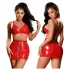 JSY 033 - ensemble babydoll - rouge (L-XL)